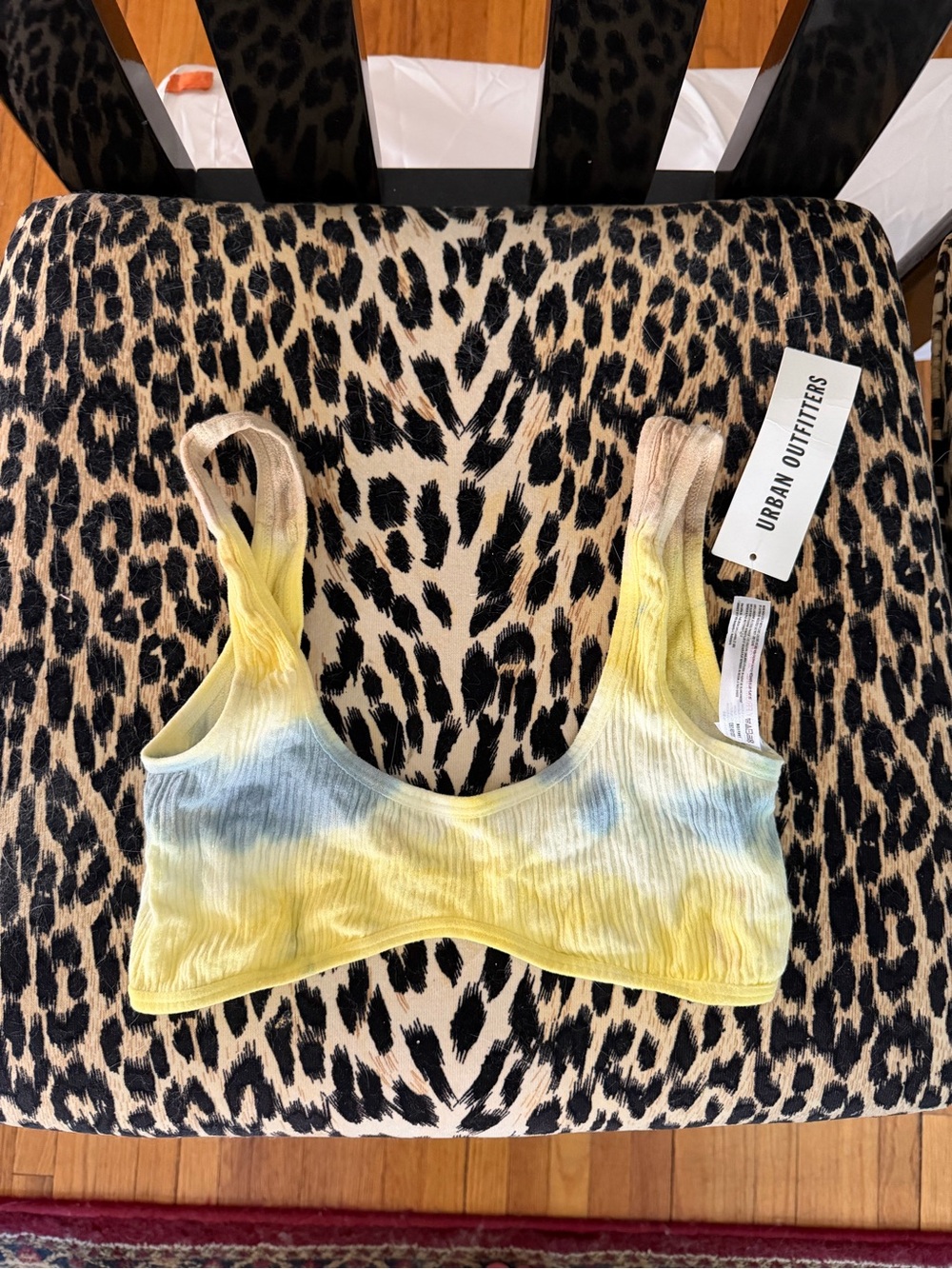 NWT Tie Dye Ribbed Bralette Urban Outfitters